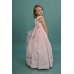 Платье нарядное розовое PR40