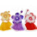Набор феи: крылья-цветочек 45*45 см, палочка-цветочек,3-слойная юбка